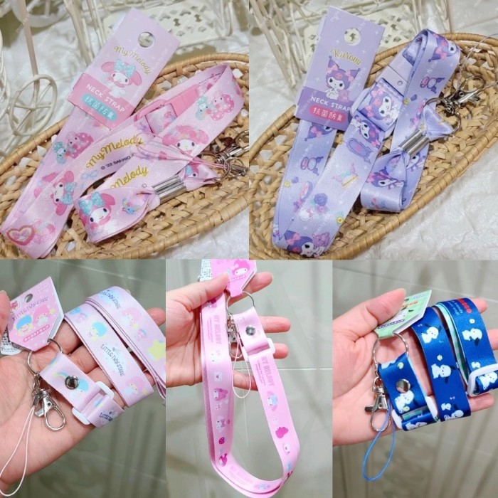 

TERLARIS! Neck Strap HP Multifungsi Sanrio Original