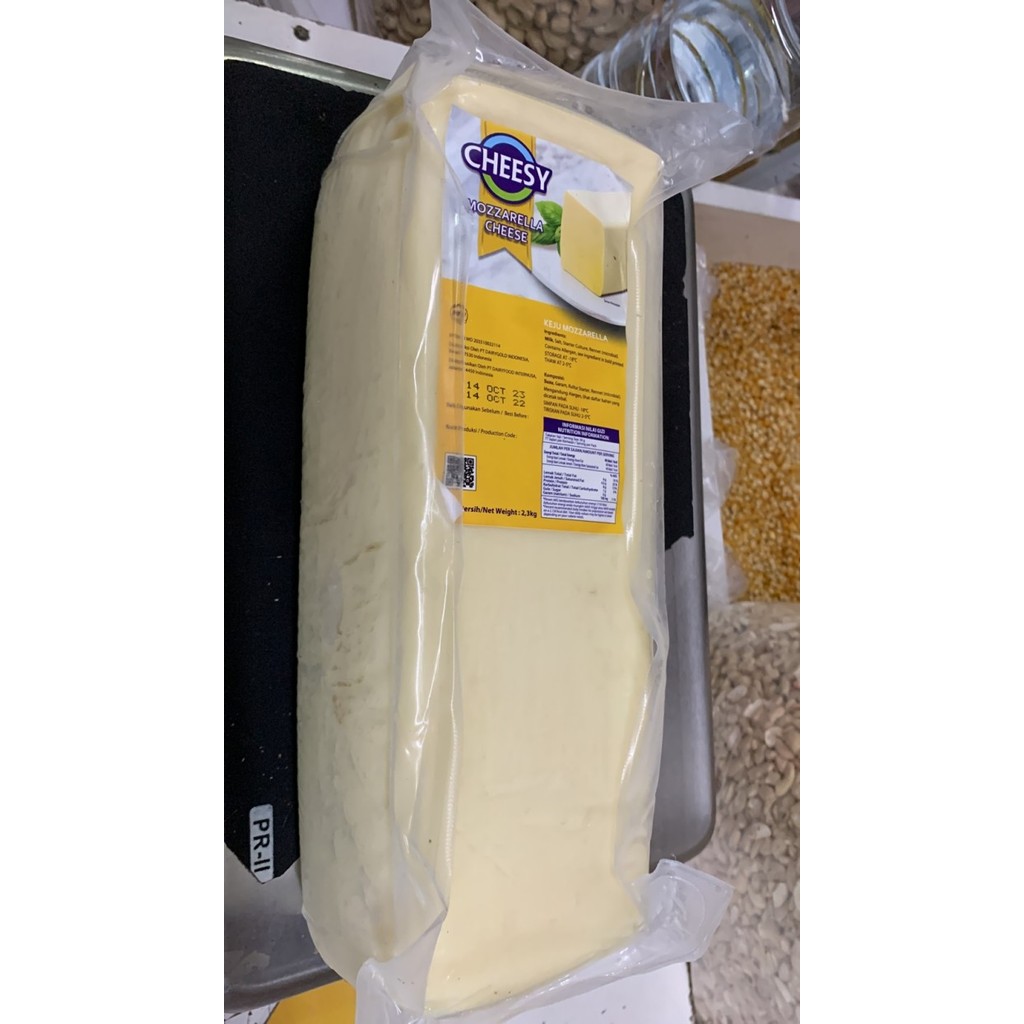 

keju mozarella cheesy 2.3 kg