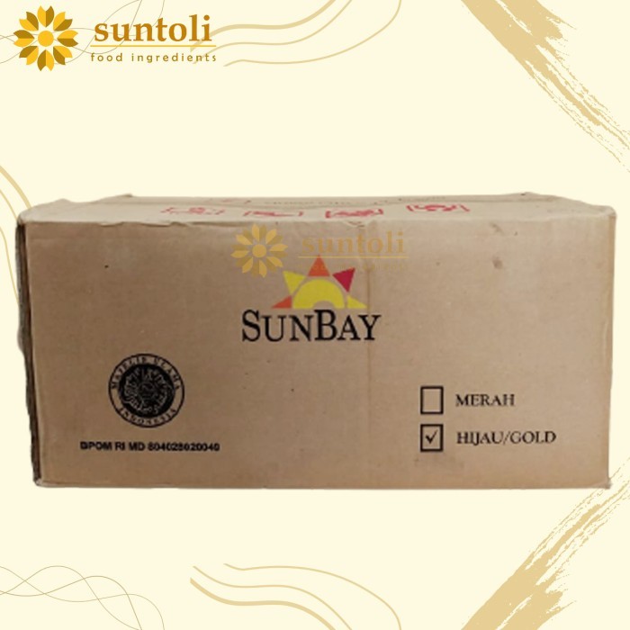

SUNBAY CHEDDAR CHEESE / KEJU CHEDDAR HIJAU - 1 KARTON ISI 16 KG