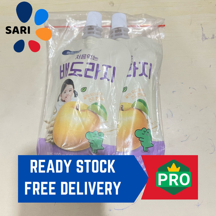 

BeBecook Brewed Korean Pear Drink w Bellflower Root 100 ML