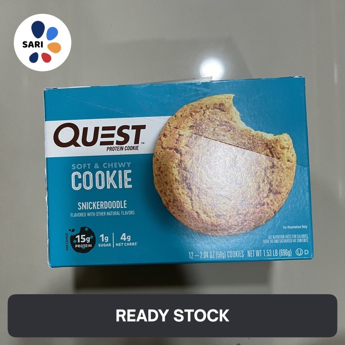 

Quest Nutrition Protein Cookie Snickerdoodle 12x58g