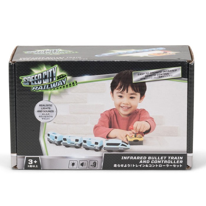 

Speed City Railway Infrared Bullet Train And Controller