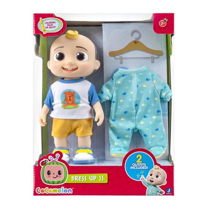 

Cocomelon Large Doll - Dress Up JJ