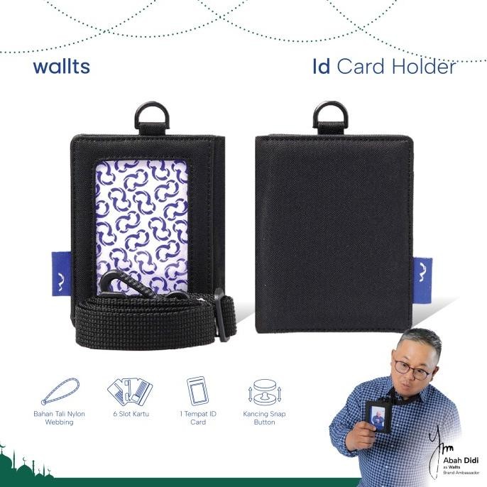

Gantungan ID Card Kantor Kasual Anti Air Pria Wanita - Wallts Lorey