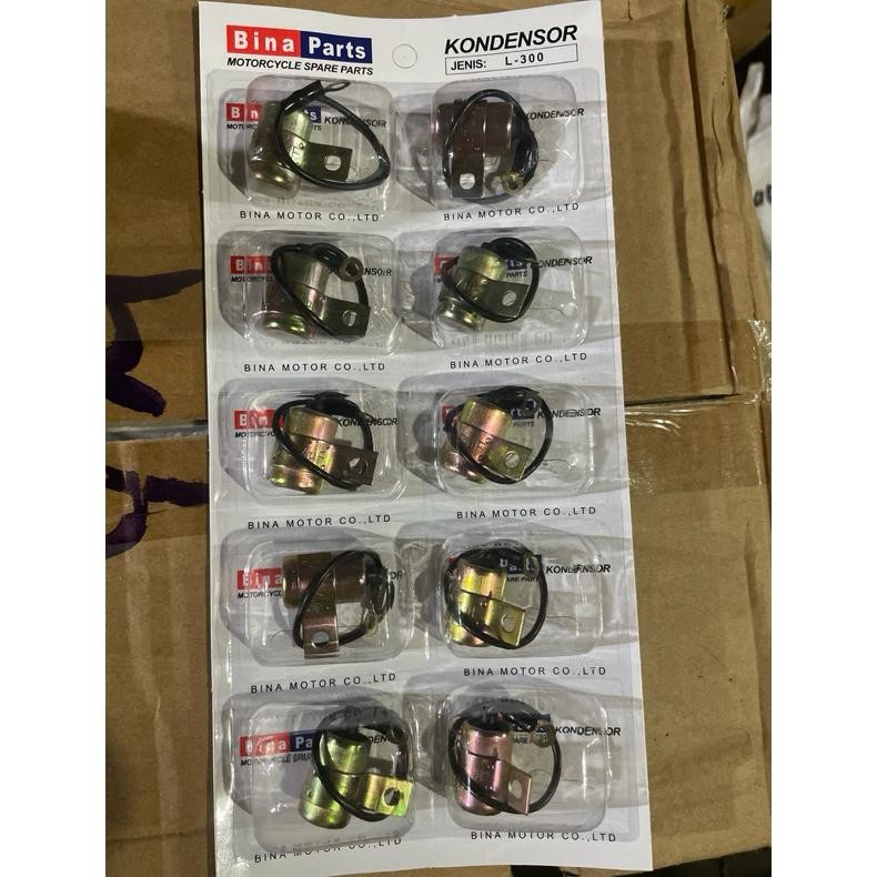 Original Kondensor L300 Kondensor Setruman Per 10 Pcs Merk Binapart Diskon