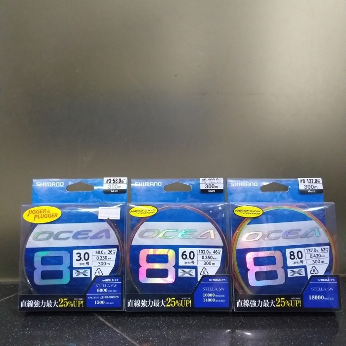 Senar PE Shimano Ocea 8