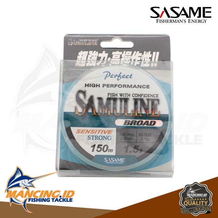 BISA GOSEND Senar Nylon Sasame Samuline Broad 150m