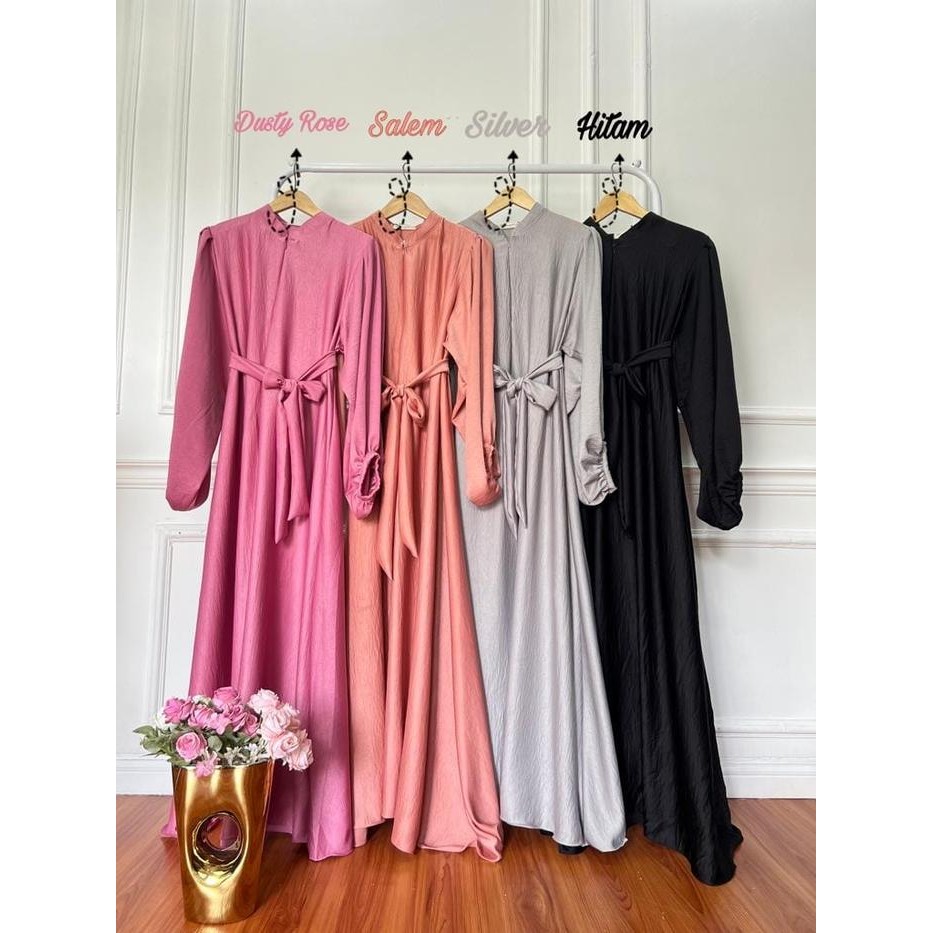 DMIRQELZID ELSA DRESS CRINKLE SILK LD 110