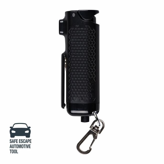 Sabre Safe Escape 3 In 2 Pepper Gel + Seat Belt Cutter & Window Breaker