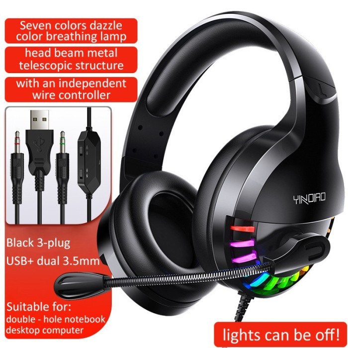 Headphone Gaming For Pc Laptop Headset Gaming Cewek Lucu Headset Pink