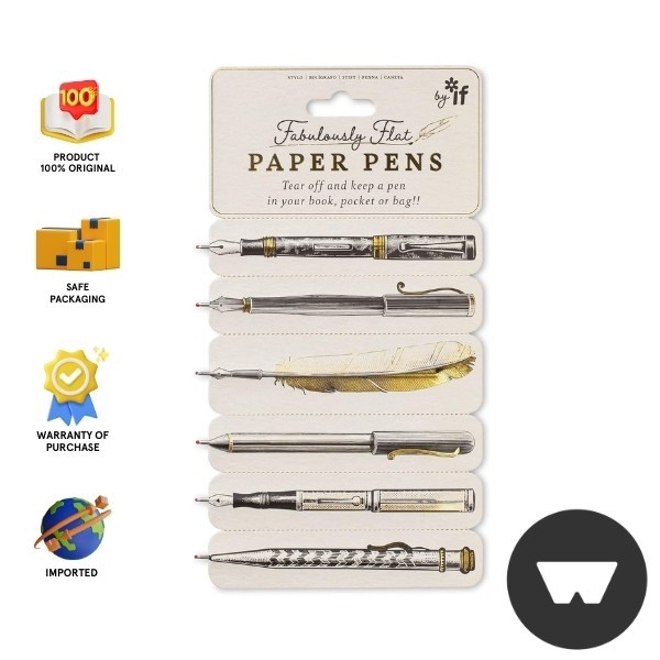 

terbaru !!! if : fabulously flat paper pens ready