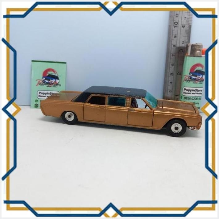 [POP] CORGI TOYS 1/43 LINCOLN CONTINENTAL LIMOUSINE LEHMAN PETERSON RARE