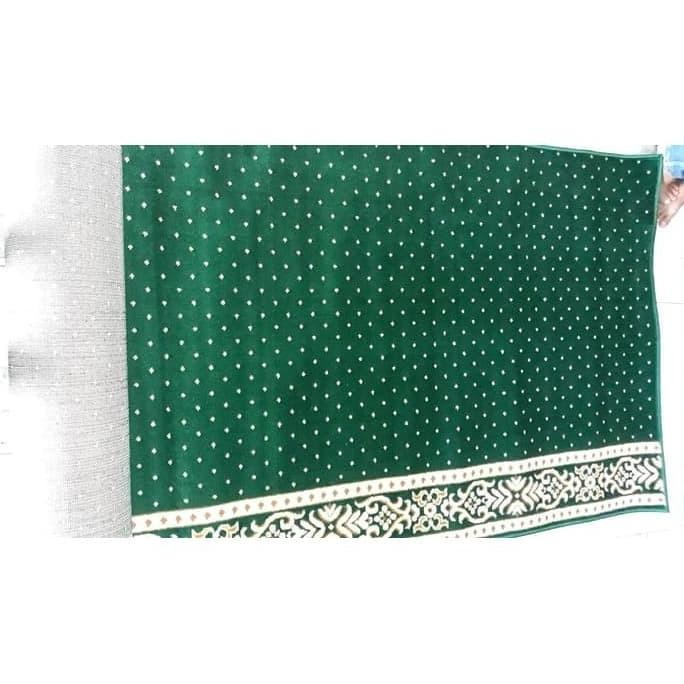 Diskon Karpet Sajadah Masjid Almira 120 Cm X 600 Cm Hijau ( 1 Roll )