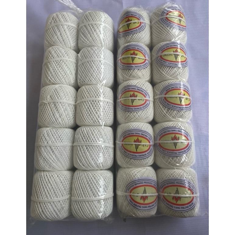 Terlaris 10 Roll Benang Jagung Besar Benang Kasur Merk Jagung 1 Pak Isi Lebih Banyak Dan Besar
