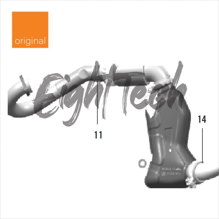 Paking Gasket Knalpot Ktm New Duke 250 390 Original