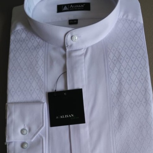 Baju Koko Pria Lengan Panjang Alisan Jumbo {TerlarisBest Seller}