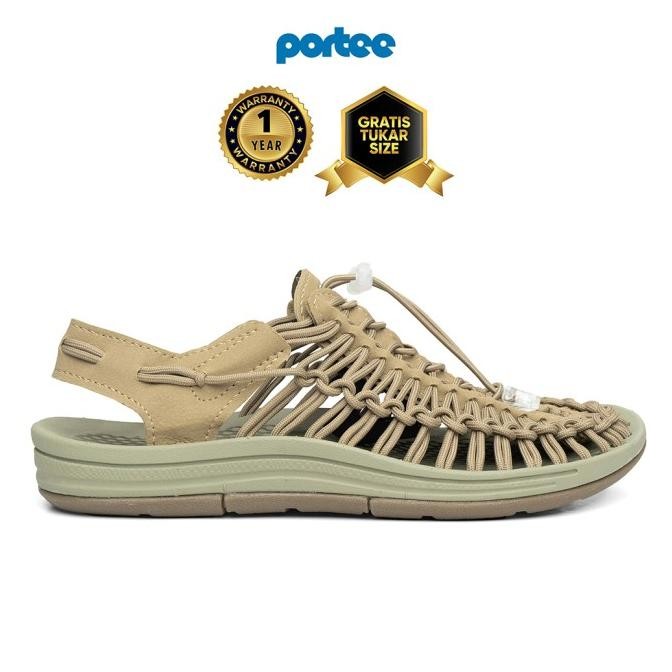 Sandal Pria Portee Goods Loom Sandal Mocca