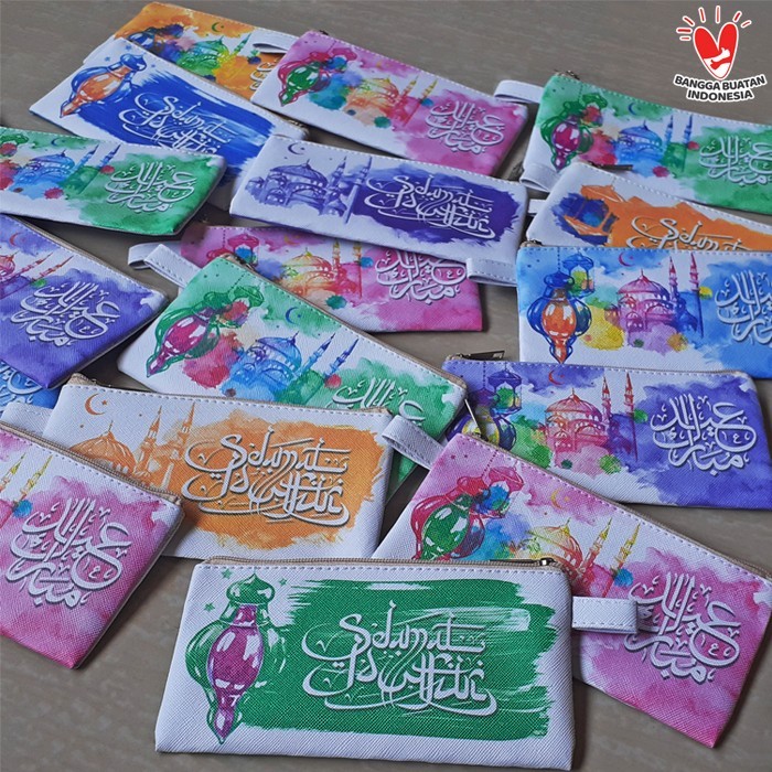 

New! Dompet Lebaran / Amplop Lebaran Idul Fitri - 2 Sisi Gambar - Per12pcs Idul Fitri
