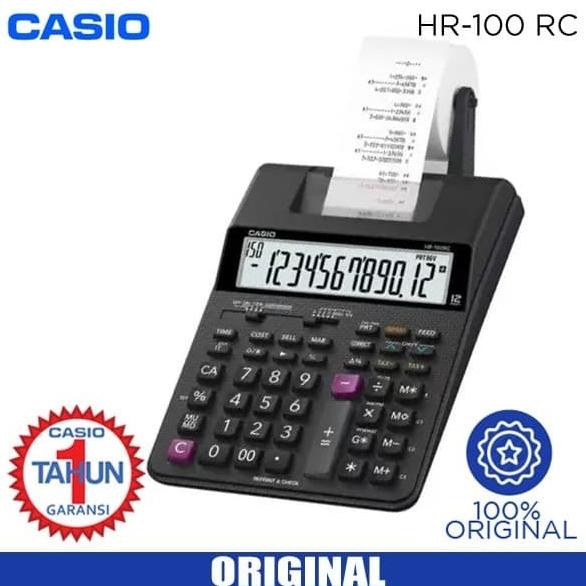 

KALKULATOR Printing CASIO HR 100 RC