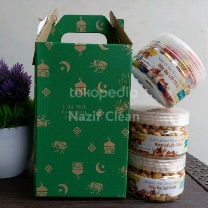 

New! Paket hantaran / hampers lebaran kacang Syinsin nut Medium A Idul Fitri
