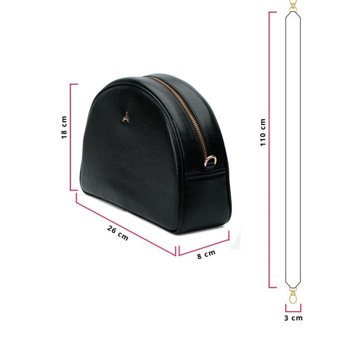 POVILO MARTA SLING BAG BLACK