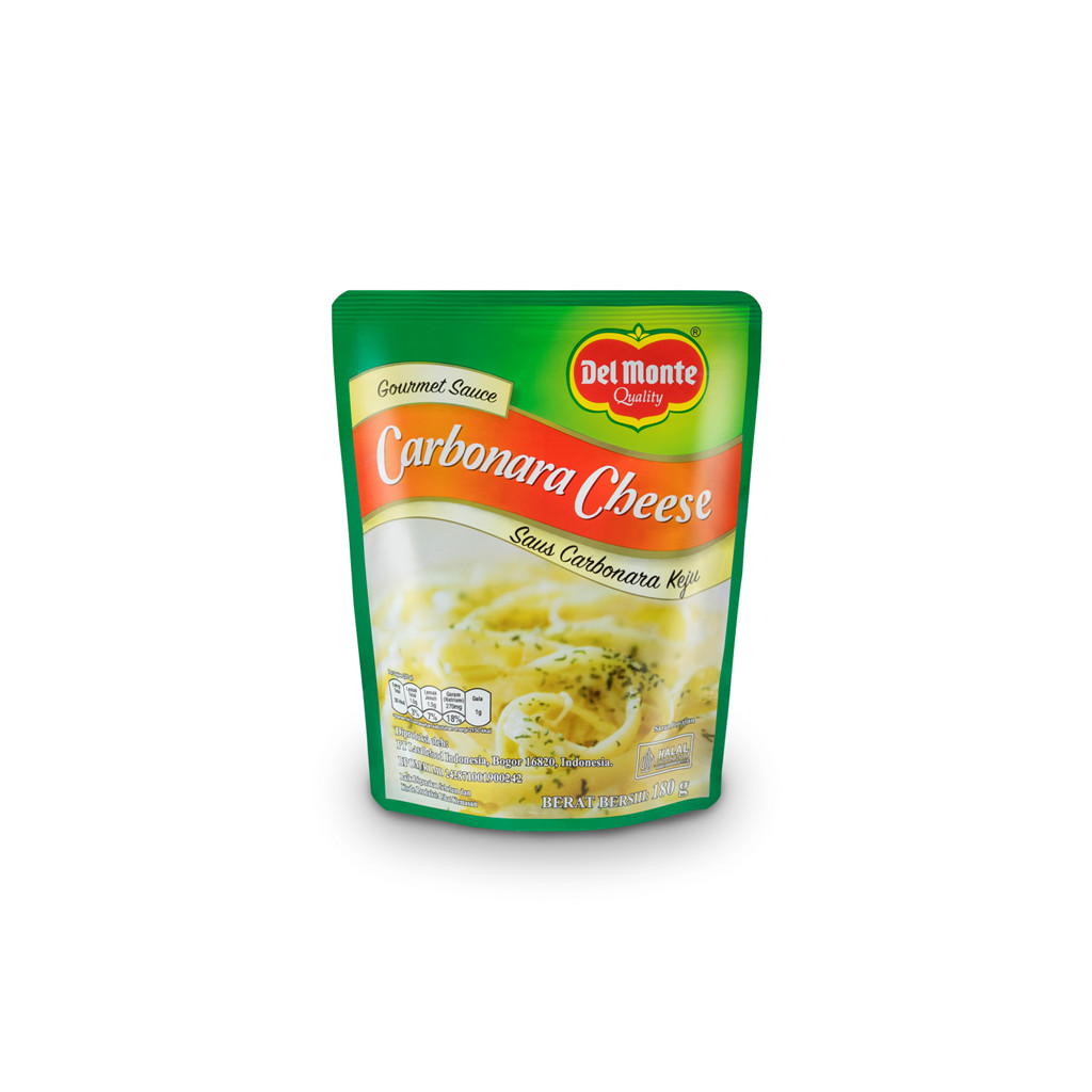 

DELMONTE CARBONARA CHEESE 180GR