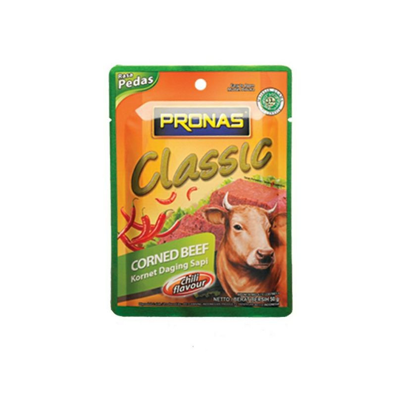 

PRONAS CORNED RASA DAGING SAPI PEDAS 50 G