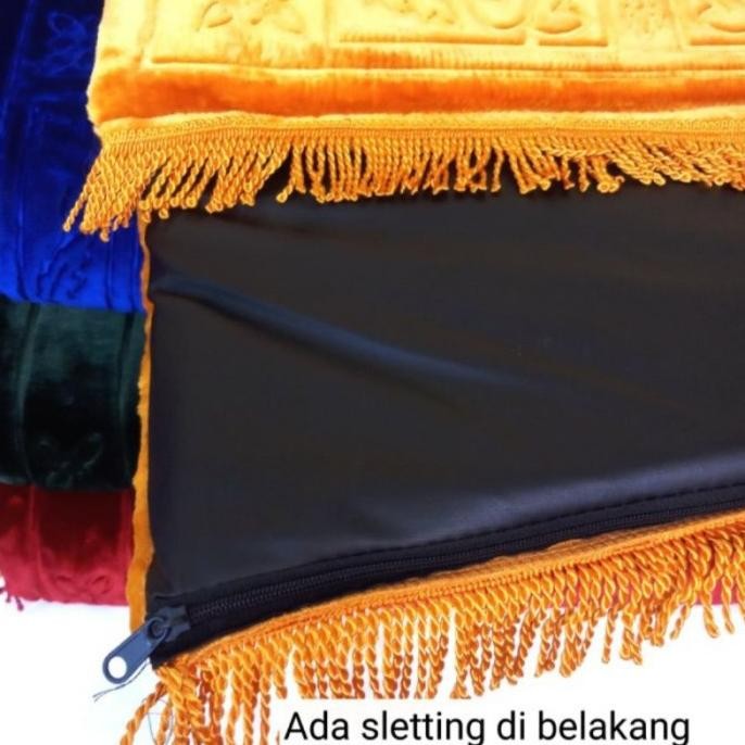 Miliki Sajadah Tebal Jumbo Busa Embos Polos Warna/ Sajadah Empuk Turki