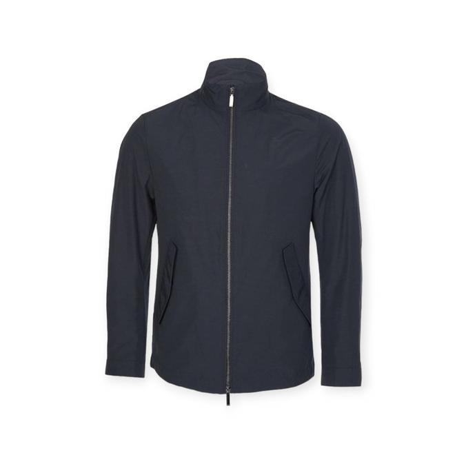 Jaket Hugo Boss Pria Water Repellent Navy Original IQB