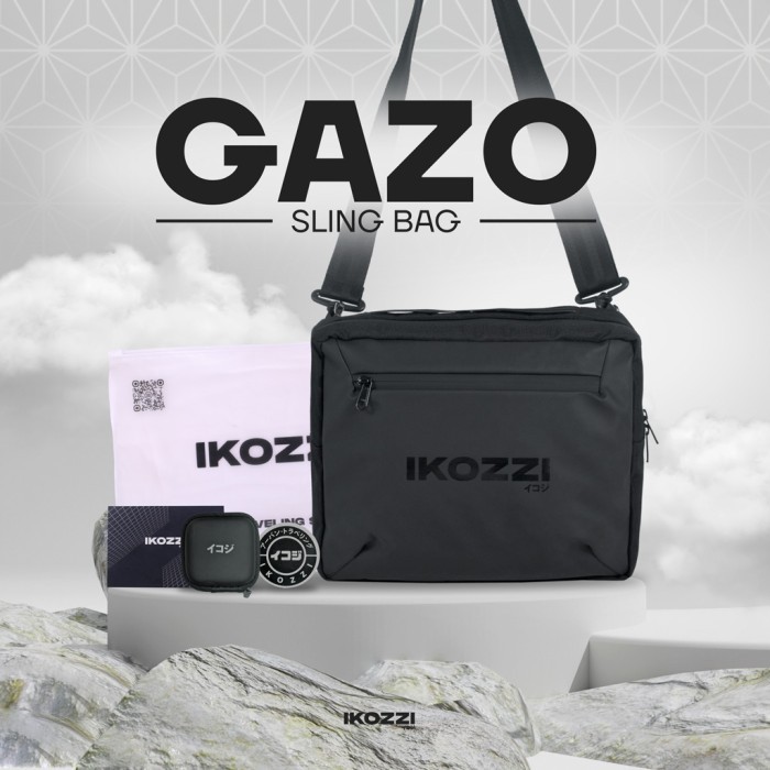Ikozzi Gazo - Sling Bag - Tas Tablet 13 Inc