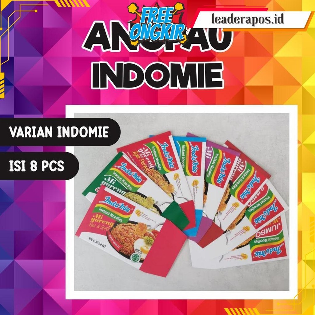 

Amplop Lebaran / Amplop Idul Fitri Indomie Termurah Banget