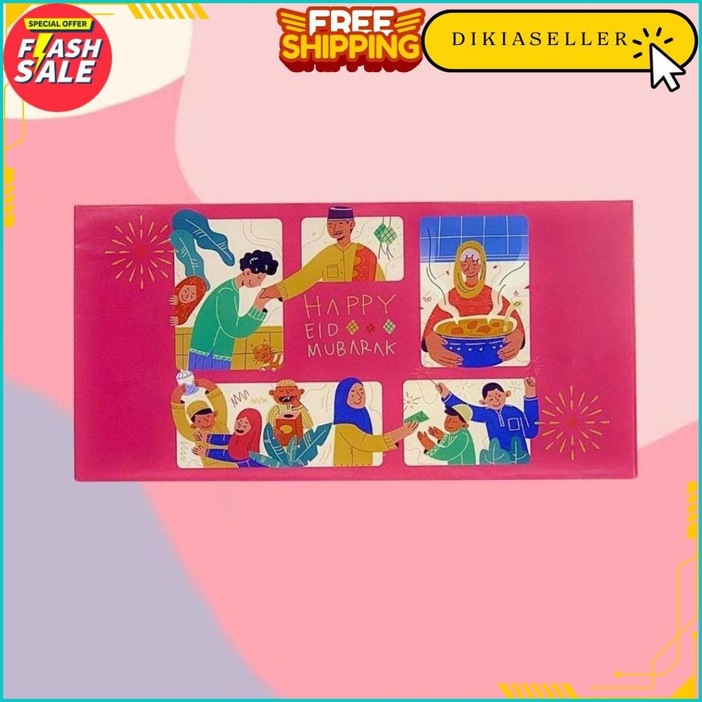 

Grosir Amplop Lebaran Besar Isi 10 Biji Angpao Hari Raya Idul Fitri Murah Angpau Uang Original Produk