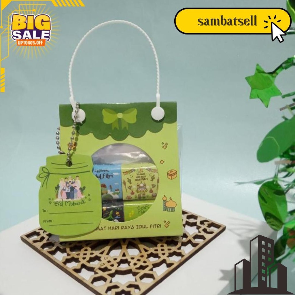 

10 Pcs Mini Bag Tas Angpao Lebaran Lucu Viral Bisa Cod