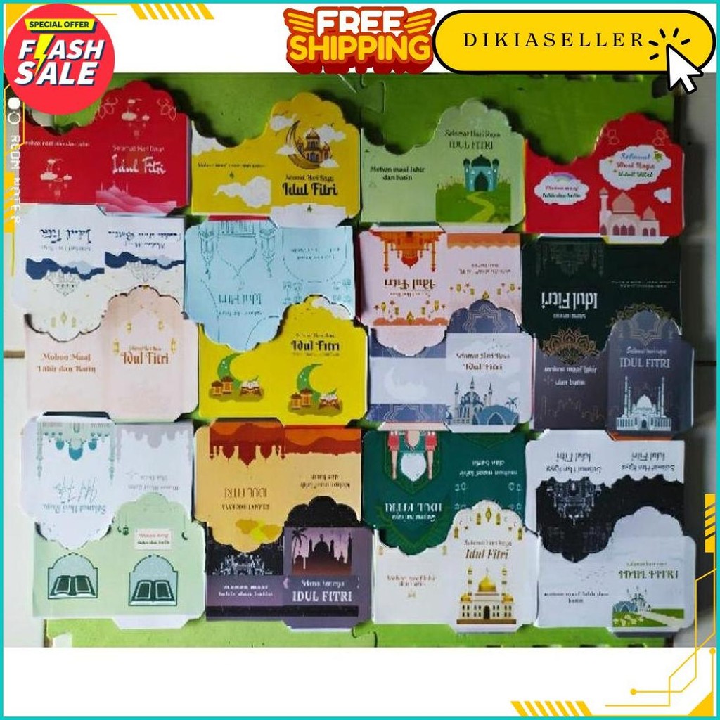

Amplop Medium Muslim 100 Lembar,[Lembaran ]Bisa Milih Free Plastik (Cod) Terlaris
