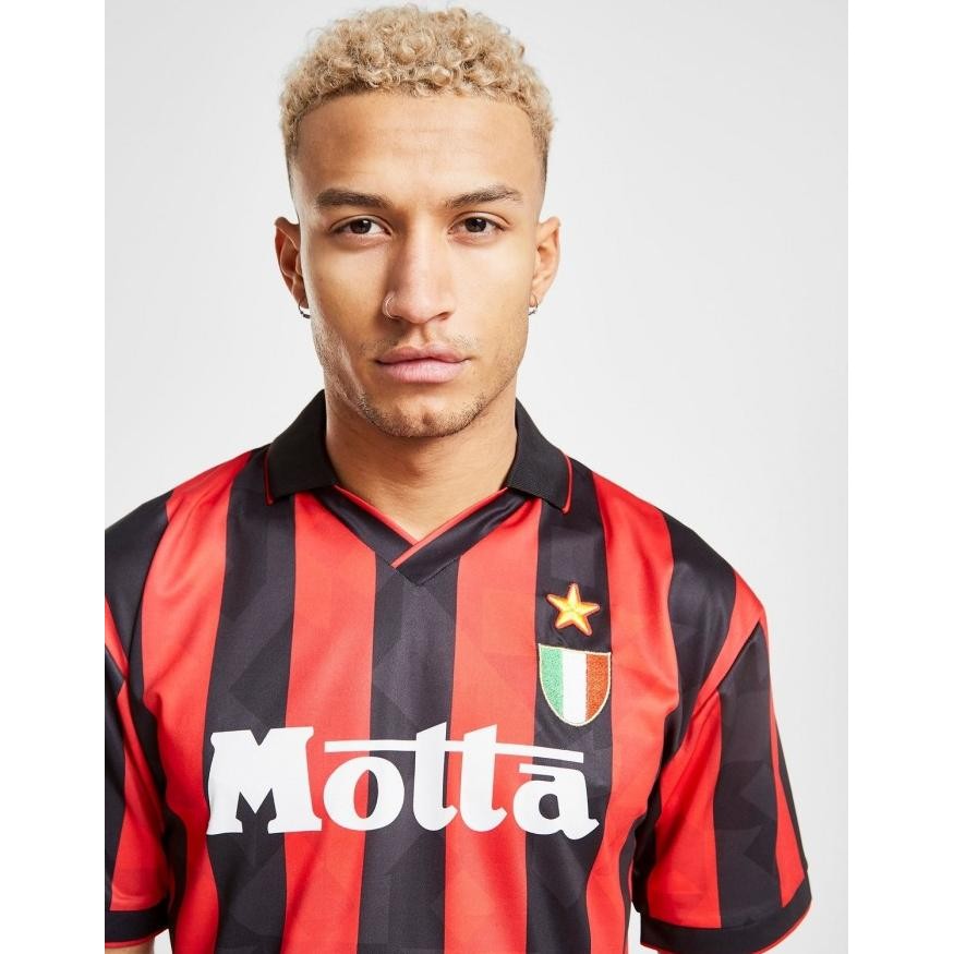 Grosir Score Draw Ac Milan '94 Retro Home Shirt