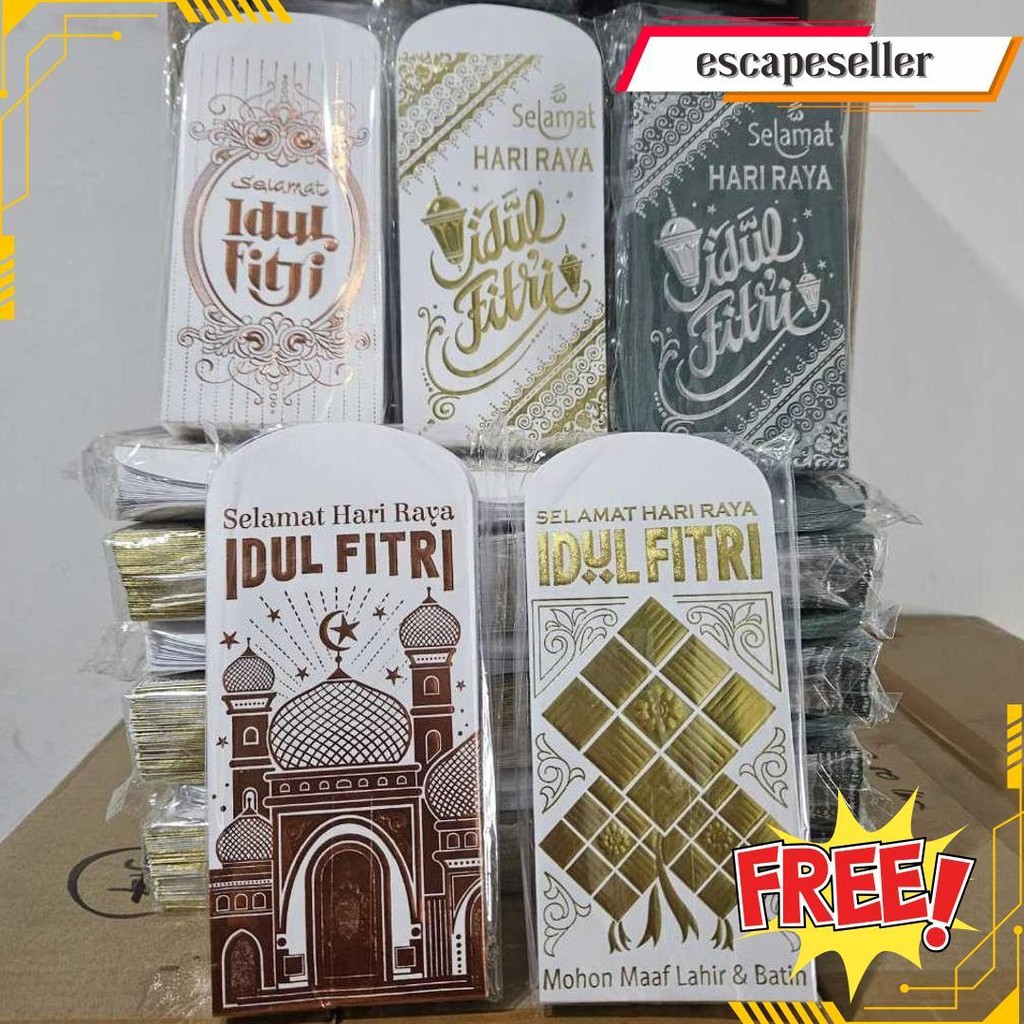 

100Pcs Dan 50Pcs Amplop Idul Fitri Karakter Ukuran Besar L 8X15Cm Amplop Ampau Lebaran Grosir 1 Pak Isi 100 Dan 50 Lembar Gratis Ongkir