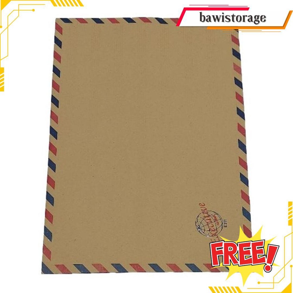 

Amplop Coklat Tali Folio Airmail Executive 310 - 1 Box Bisa Cod