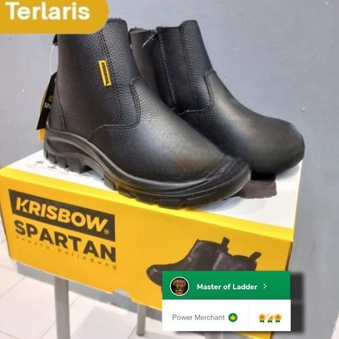 Sepatu Safety Krisbow Sepatu Pengaman Spartan 6Inch 39,40,41,42,43,44