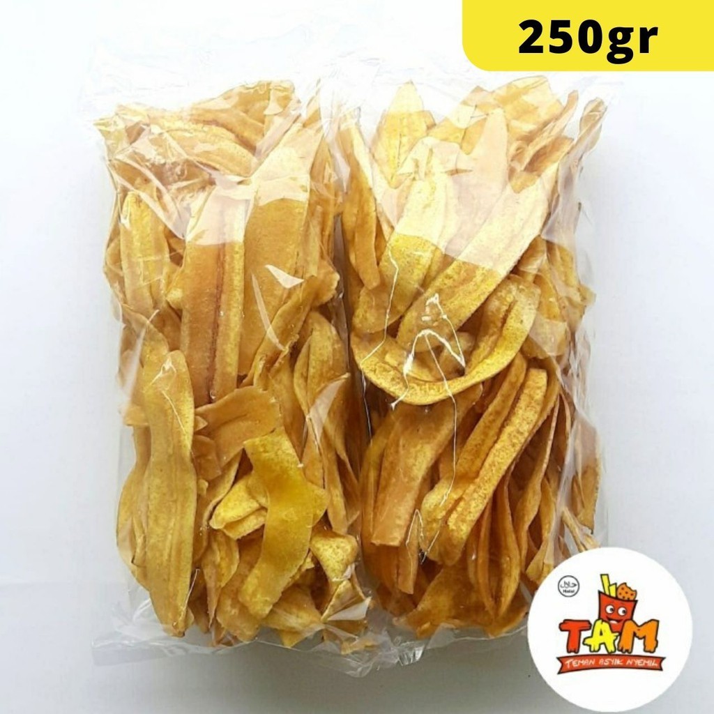 

TERBARU Keripik Pisang Gurih Crispy 250 Gram - Tam Snack