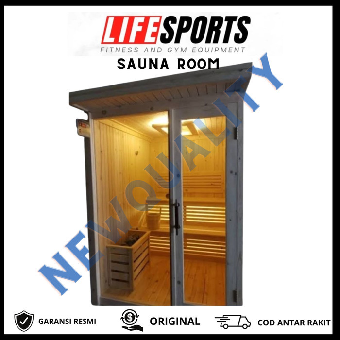 PROMO SAUNA ROOM STEAM + MESIN SAUNA ORIGINAL LIFESPORT