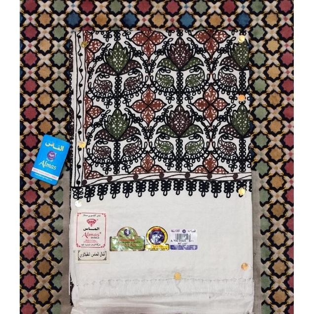 SORBAN KASHMIRI FULL SULAM ALMAS WARNA KRITING