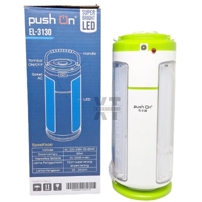 Lampu emergency / Lampu senter emergency lentera Push ON EL 3130