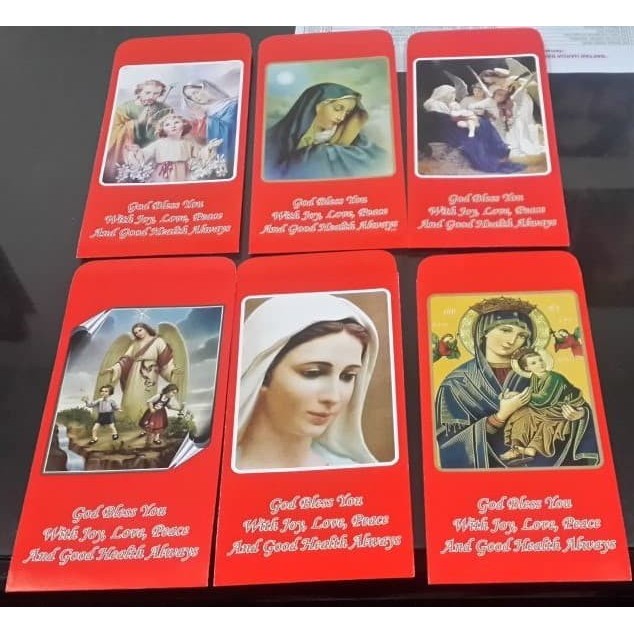 

Angpao Bunda maria (1set isi 6pc)