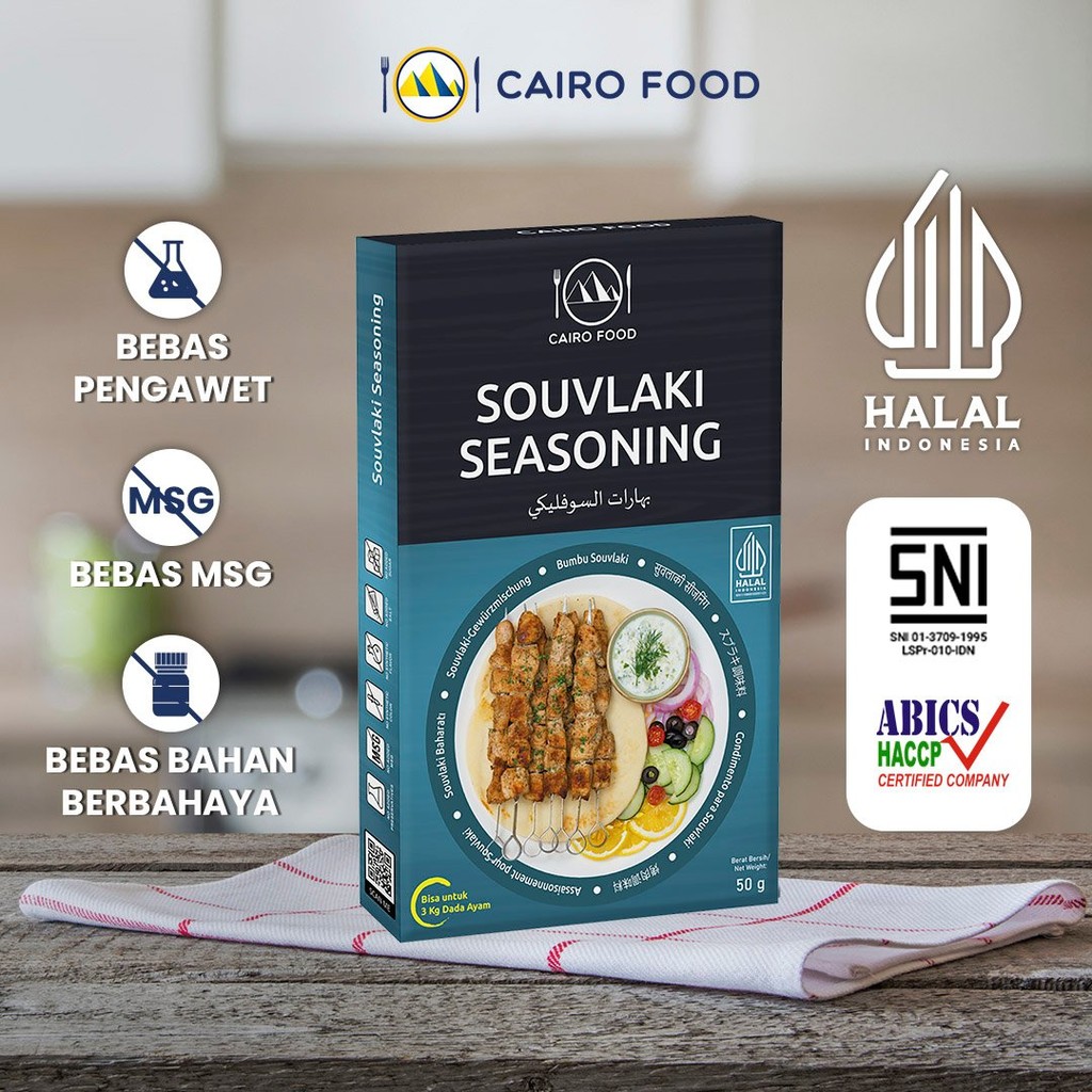 

Bumbu Souvlaki Non MSG - Cairo Food