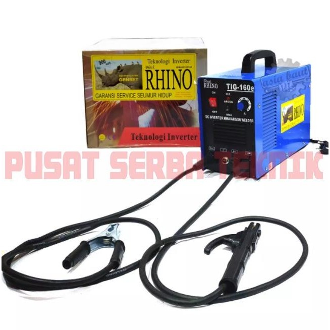 Mesin Las RHINO / Inverter RHINO TIG 160 Trafo Las Argon Tig160E 160 E