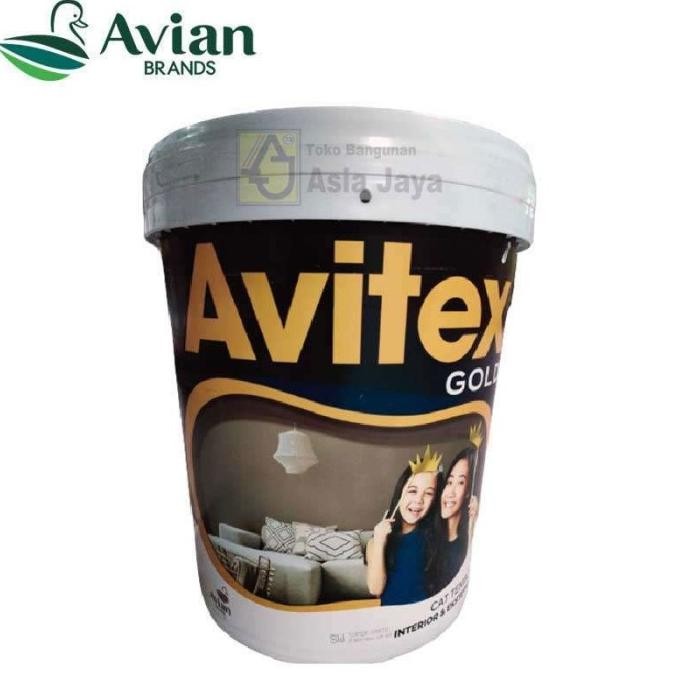 Cat Tembok Interior Dan Eksterior Avitex Gold 25 Kg (Super White)