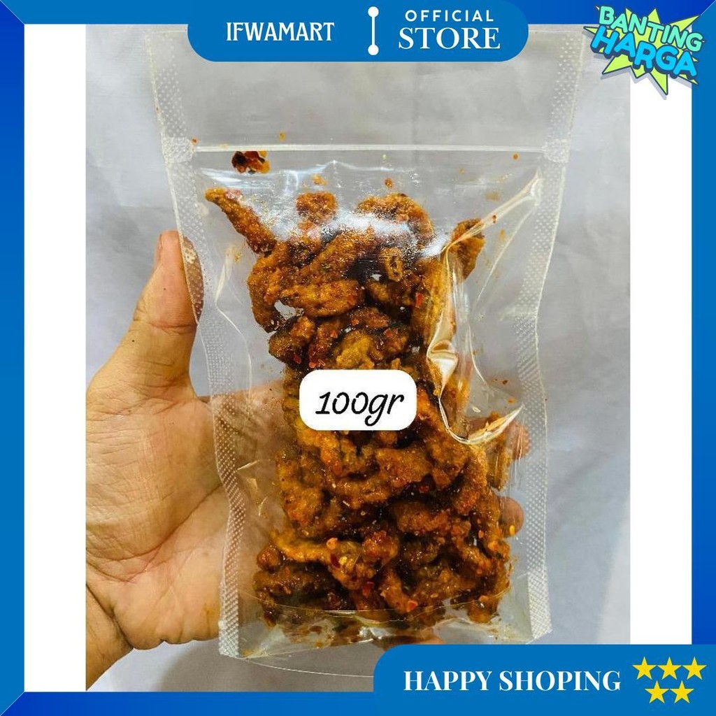 

Usus Crispy/Keripik Usus Bumbu Melimpah Pedas Daun Jeruk/Original Daun Jeruk Kemasan 500Gr 250Gr 100Gr D Sale