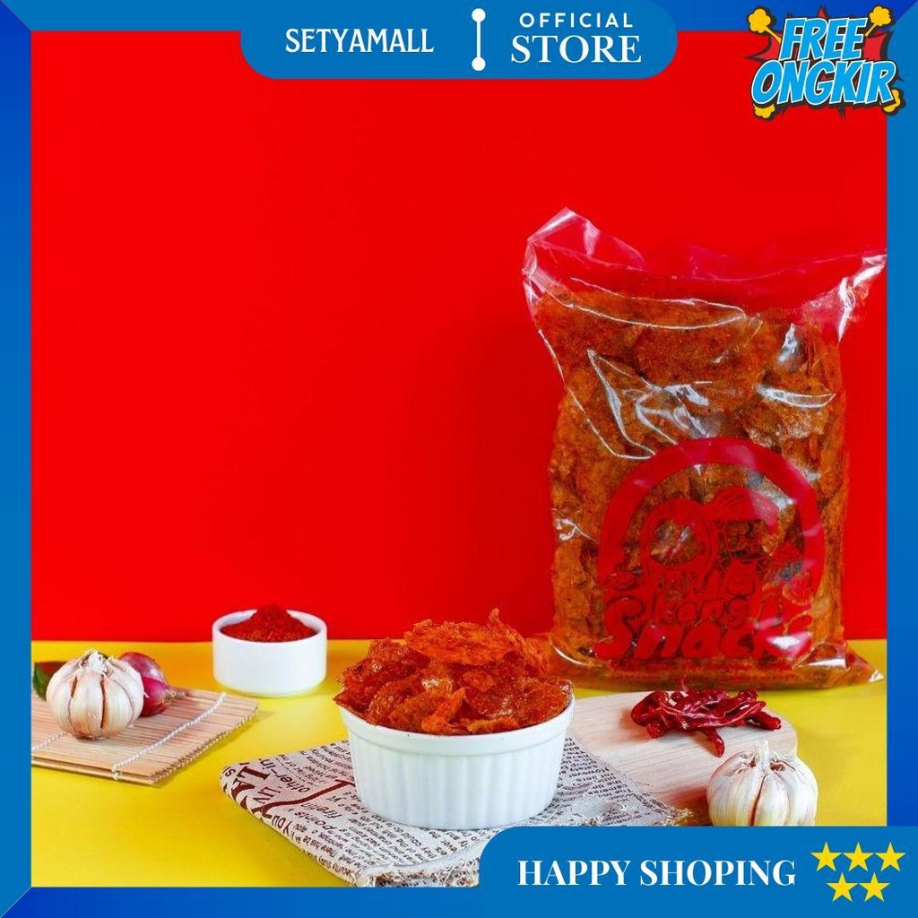 

Kangsnacks Keripik Kaca Pedas & Original Daun Jeruk 100Gr-1Kg Cemilan Kripik Kaca Makanan Kripca Jajanan Pedas D Best Seller