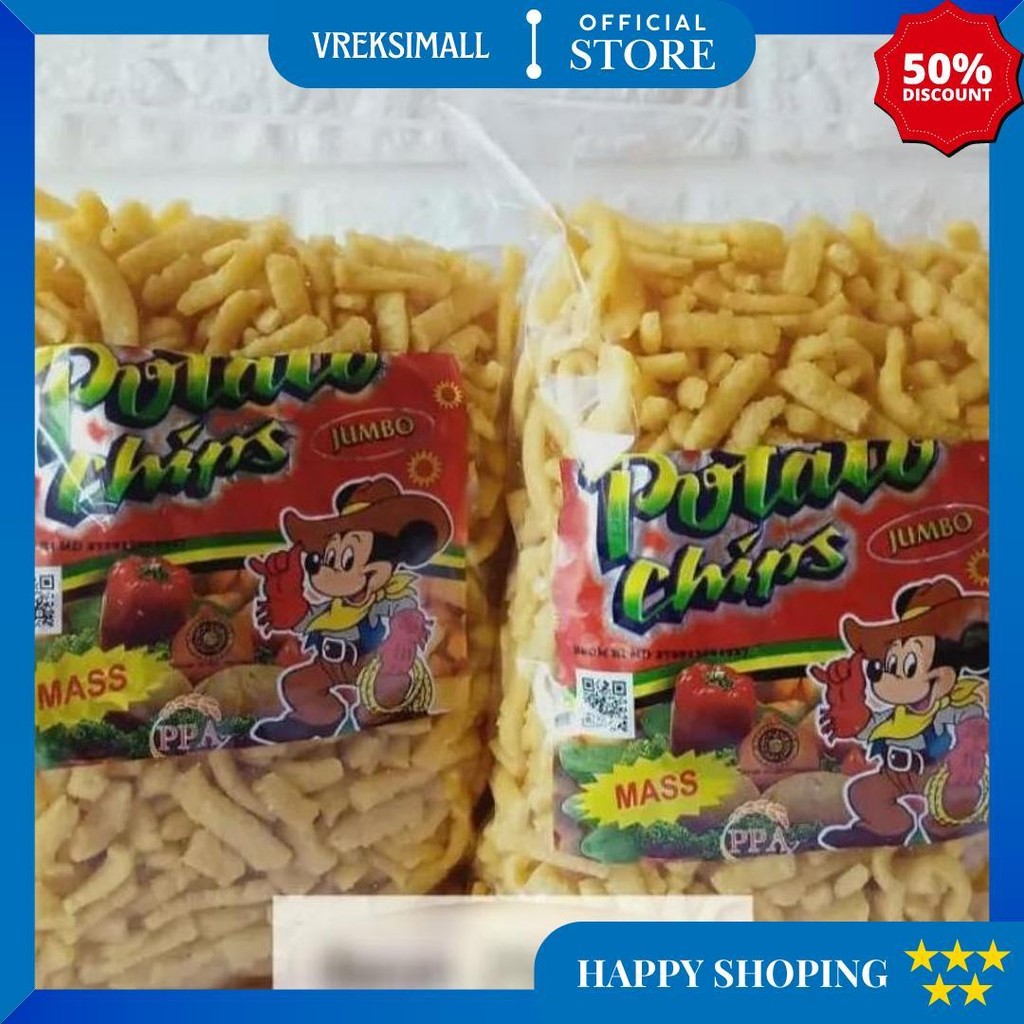

Potato Chips Ganti Nama Golden Chips Stik Kentang Jajan Jadul Jaman Sd 950 Gram Griya Snack D Promo 10.10
