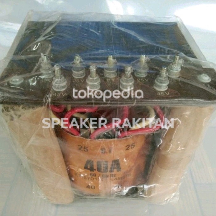 Trafo travo ERA 40A CT 45V murni